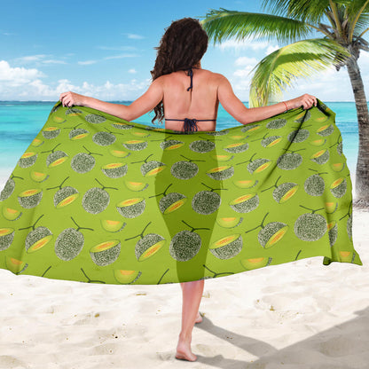 Cantaloupe Pattern Print Design 03 Sarong Pareo Wrap