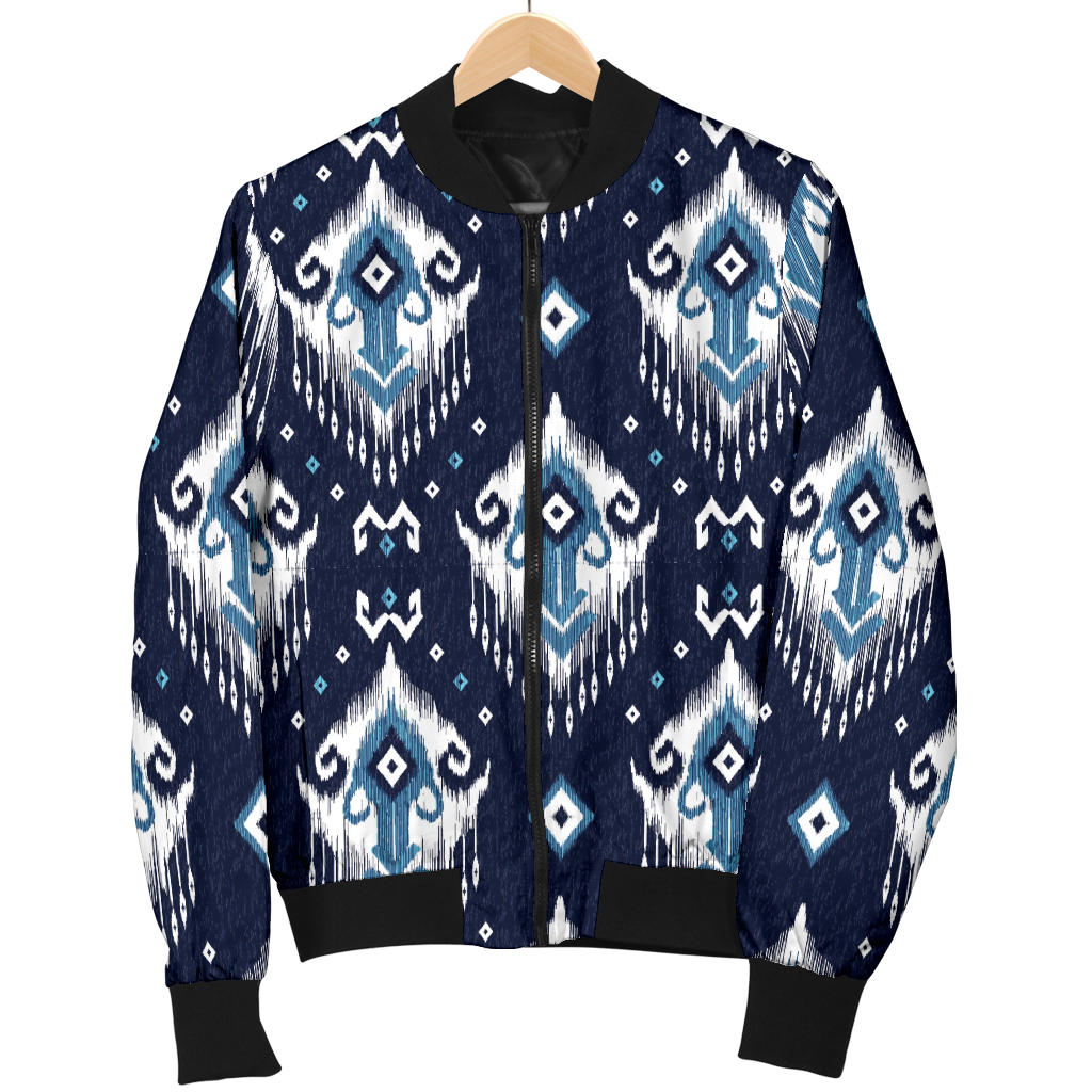 Ethnic Ornament Print Pattern Men Bomber Jacket