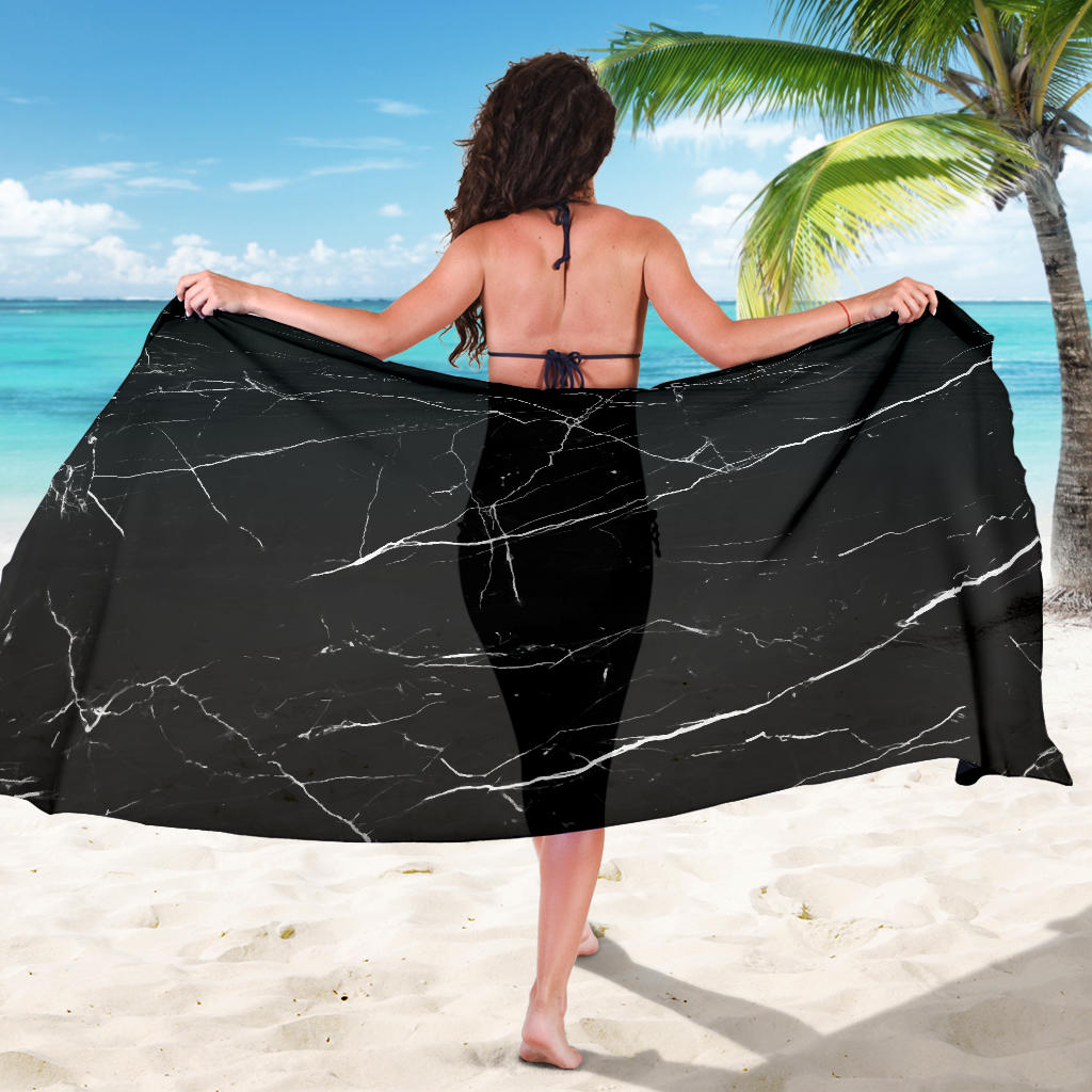 Marble Pattern Print Design 04 Sarong Pareo Wrap