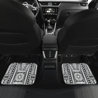 Polynesian Tattoo Design Car Floor Mats Front Back
