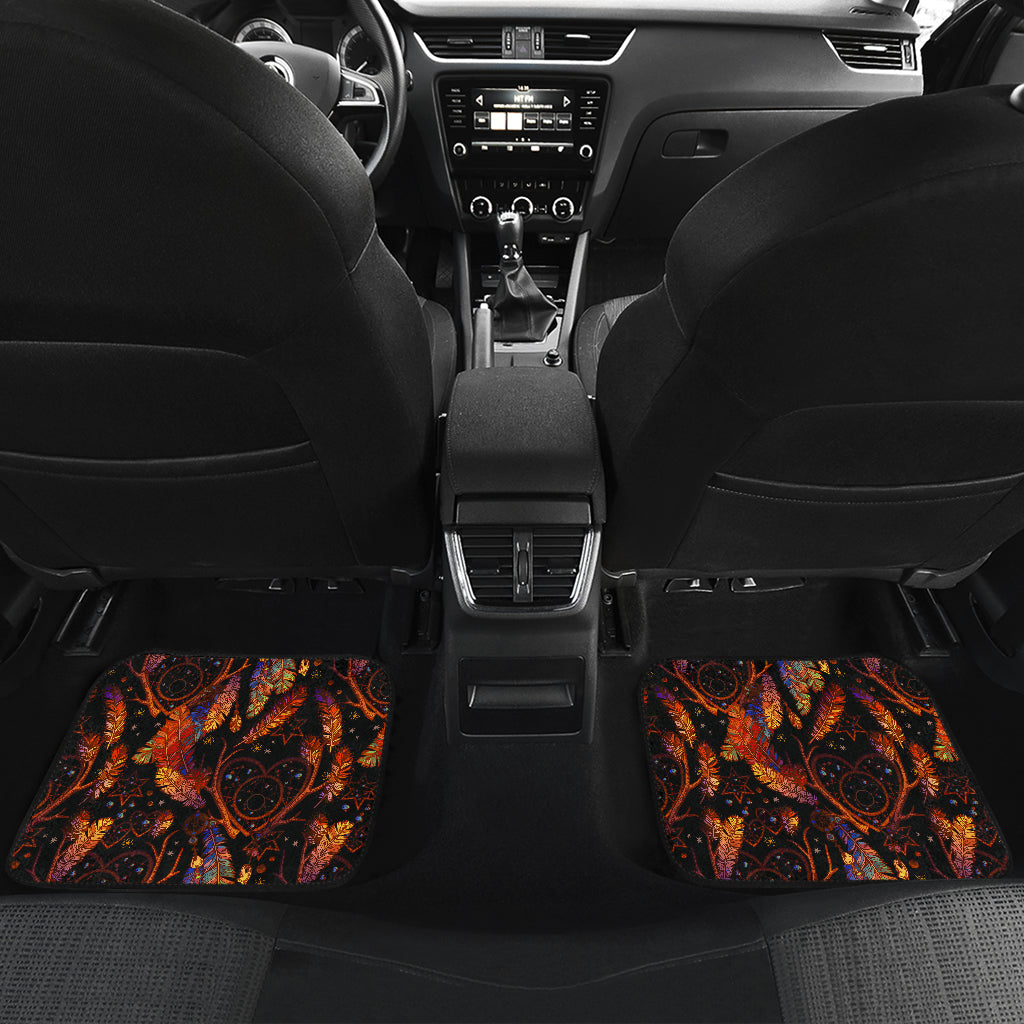 Dream Catcher Native American Design Car Floor Mats Front Back