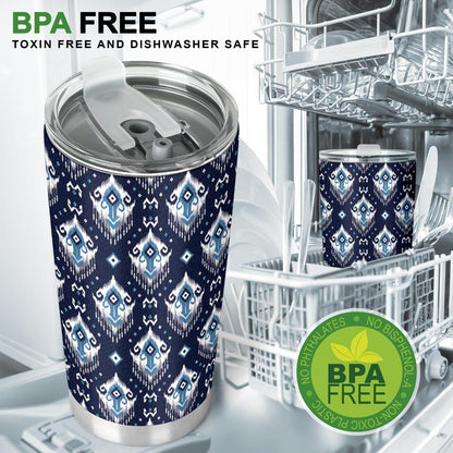 Ethnic Ornament Print Pattern Tumbler