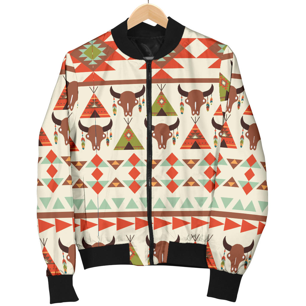 American indian Ethnic Pattern Men Bomber Jacket