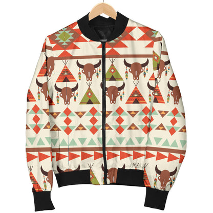 American indian Ethnic Pattern Men Bomber Jacket