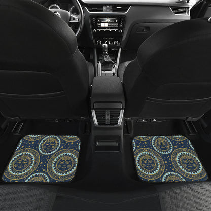 Boho Sun Dream Car Floor Mats Front Back