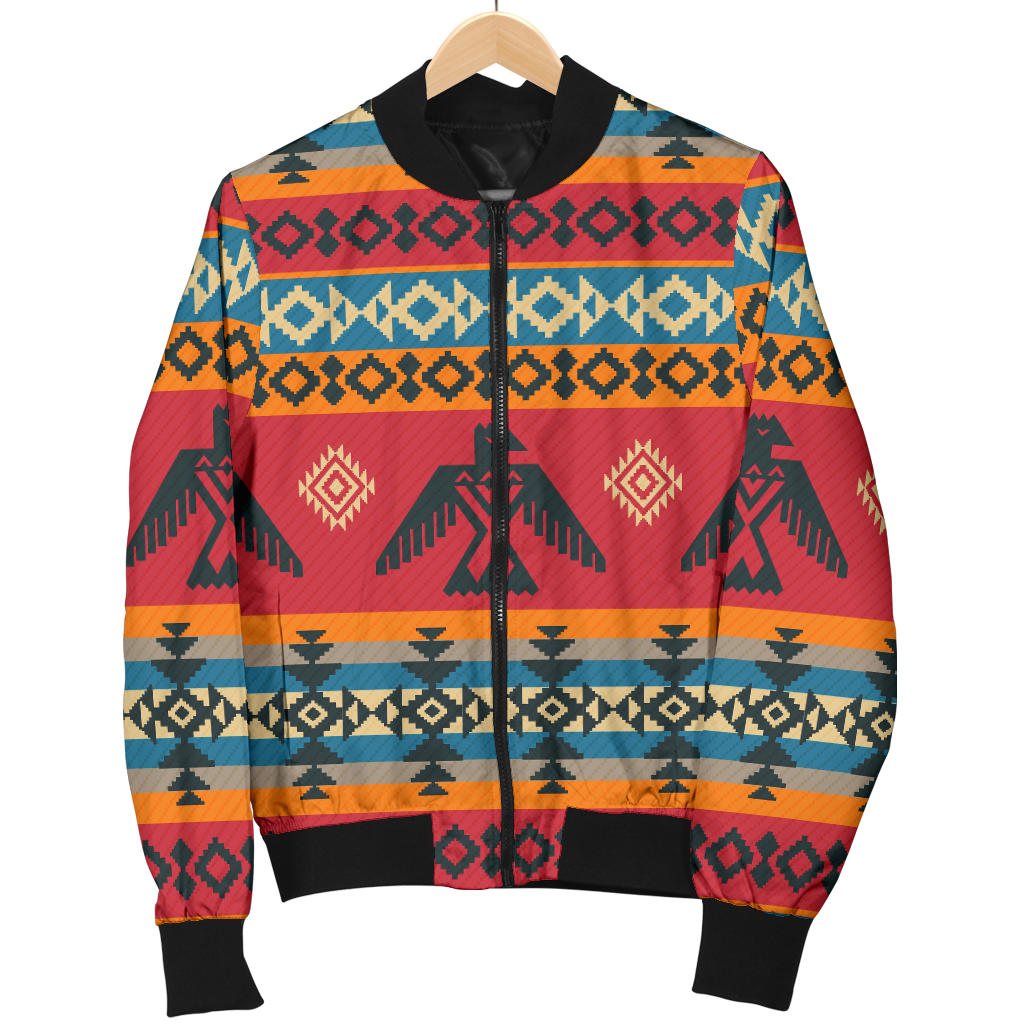 Eagles Native American Design Men Bomber Jacket