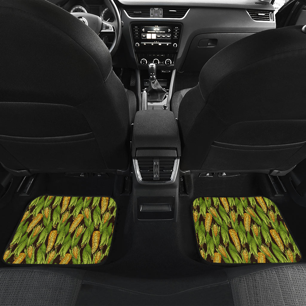Agricultural Corn cob Print Car Floor Mats Front Back