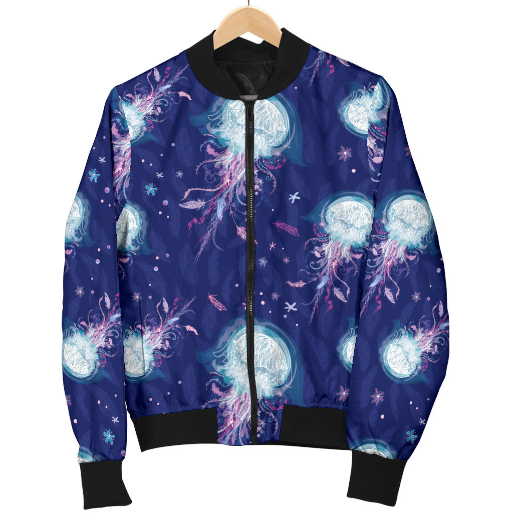 Jellyfish Cute Design Men Bomber Jacket