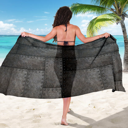 Armor Pattern Print Design 02 Sarong Pareo Wrap