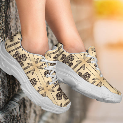 Native American Themed Design Print Chunky Sneakers