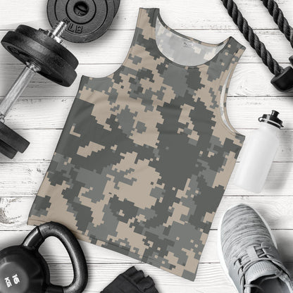 ACU Digital Camouflage Men Tank Top
