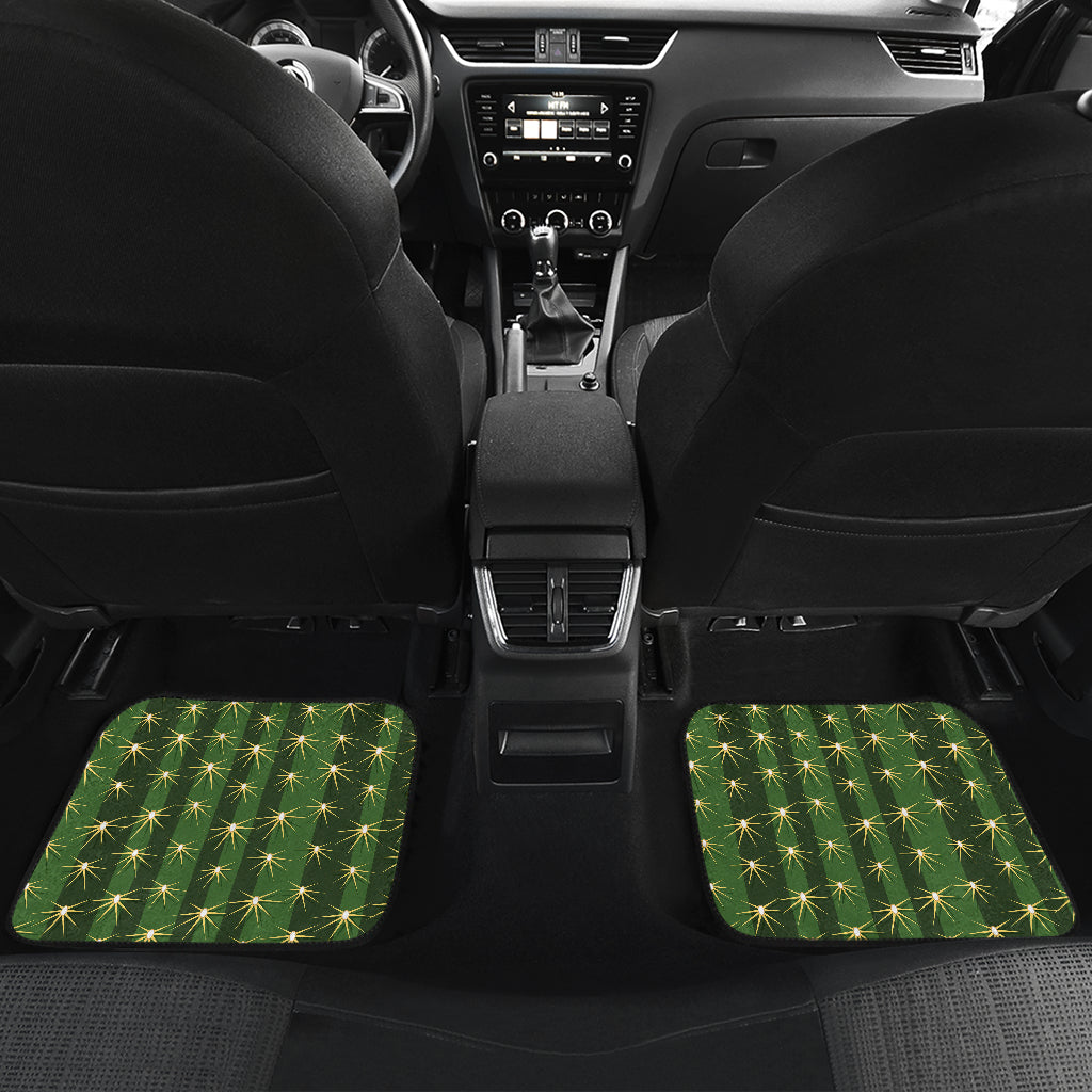 Cactus Skin Print Pattern Car Floor Mats Front Back