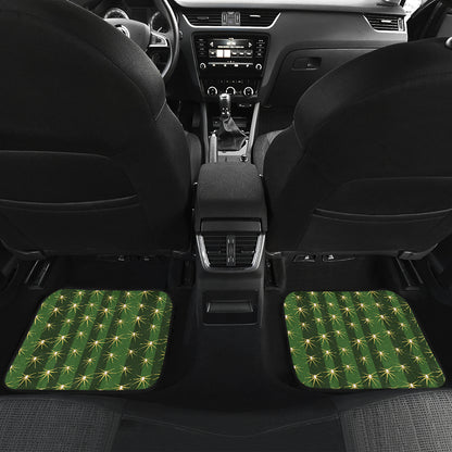 Cactus Skin Print Pattern Car Floor Mats Front Back