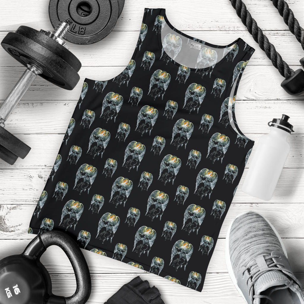 Angel with Wings Cute Design Print Men Tank Top