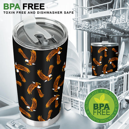 Eagles Print Pattern Tumbler