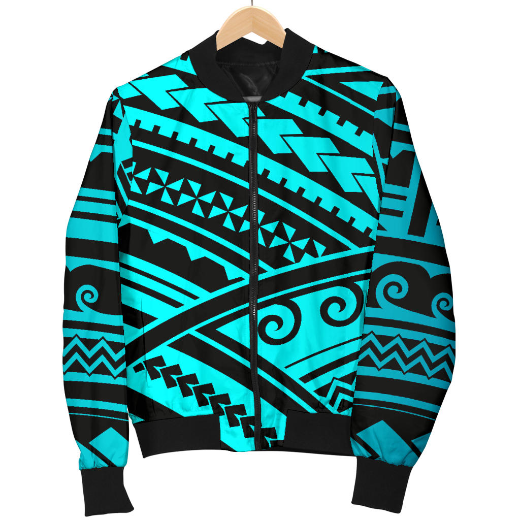 Polynesian Tribal Men Bomber Jacket