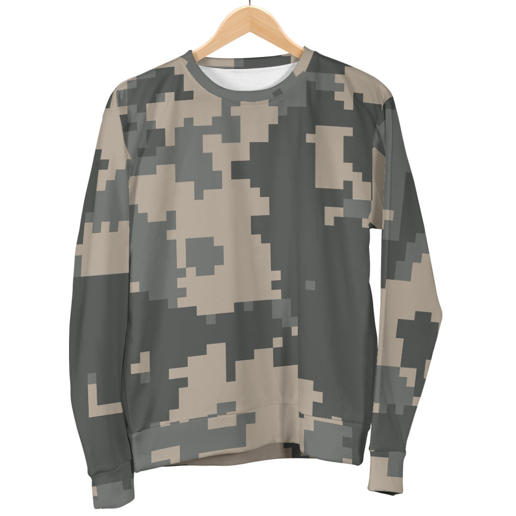 ACU Digital Camouflage Men Long Sleeve Sweatshirt