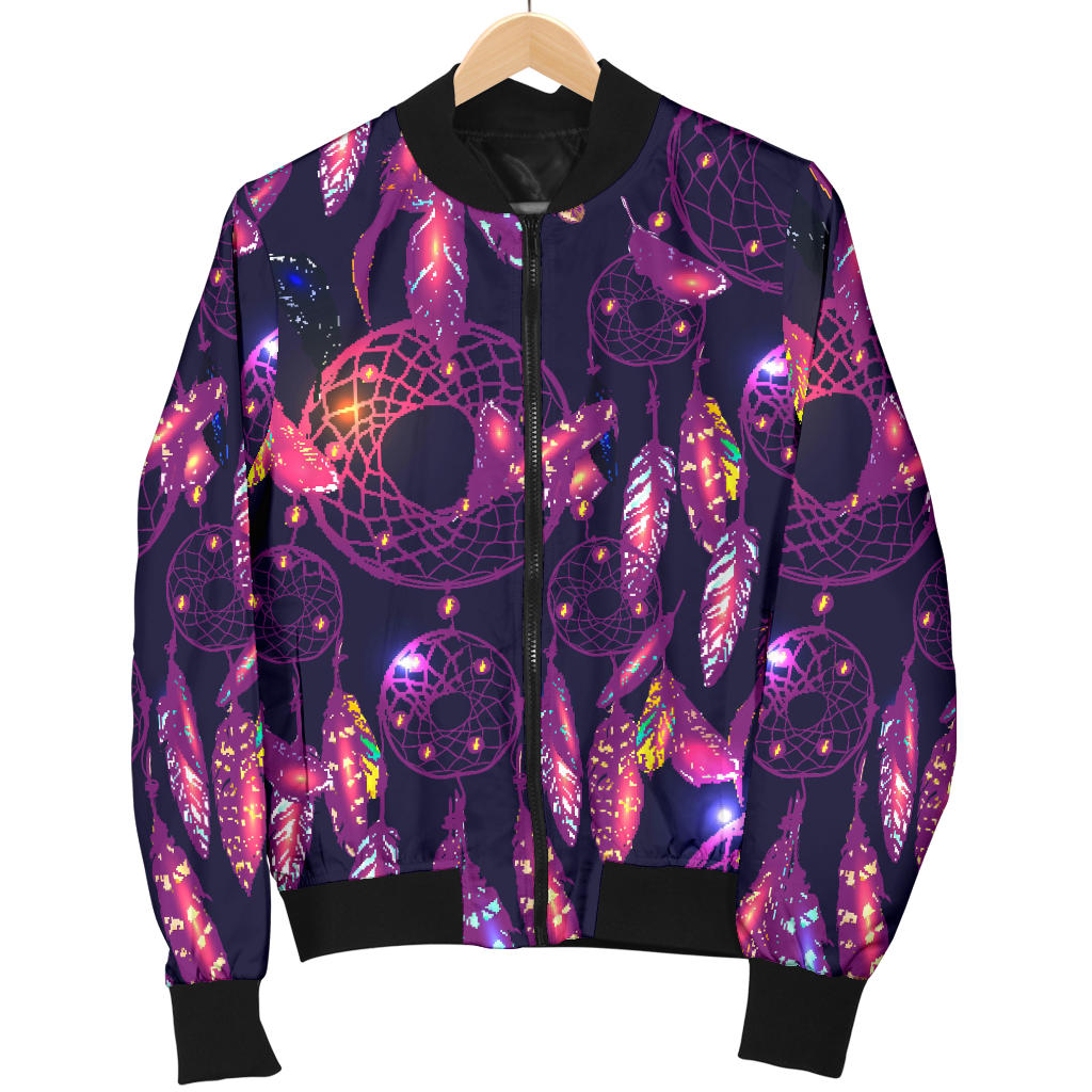 Dream catcher neon Men Bomber Jacket