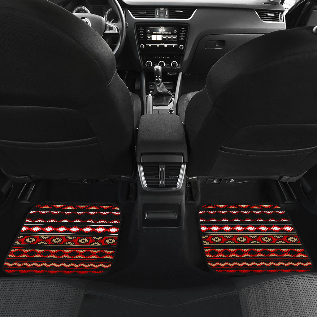 Southwestern Themed Car Floor Mats Front Back