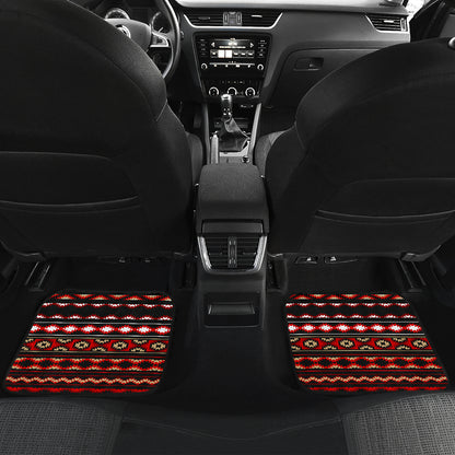Southwestern Themed Car Floor Mats Front Back