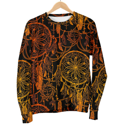 Dream catcher Sun and Moon Women Long Sleeve Sweatshirt