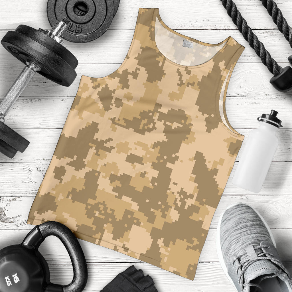 ACU Digital Desert Camouflage Men Tank Top