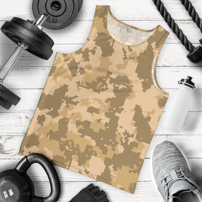 ACU Digital Desert Camouflage Men Tank Top