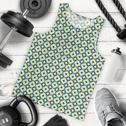 Swedish Design Pattern Men Tank Top