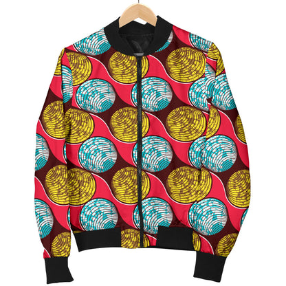 African Fashion Print Pattern Men Bomber Jacket