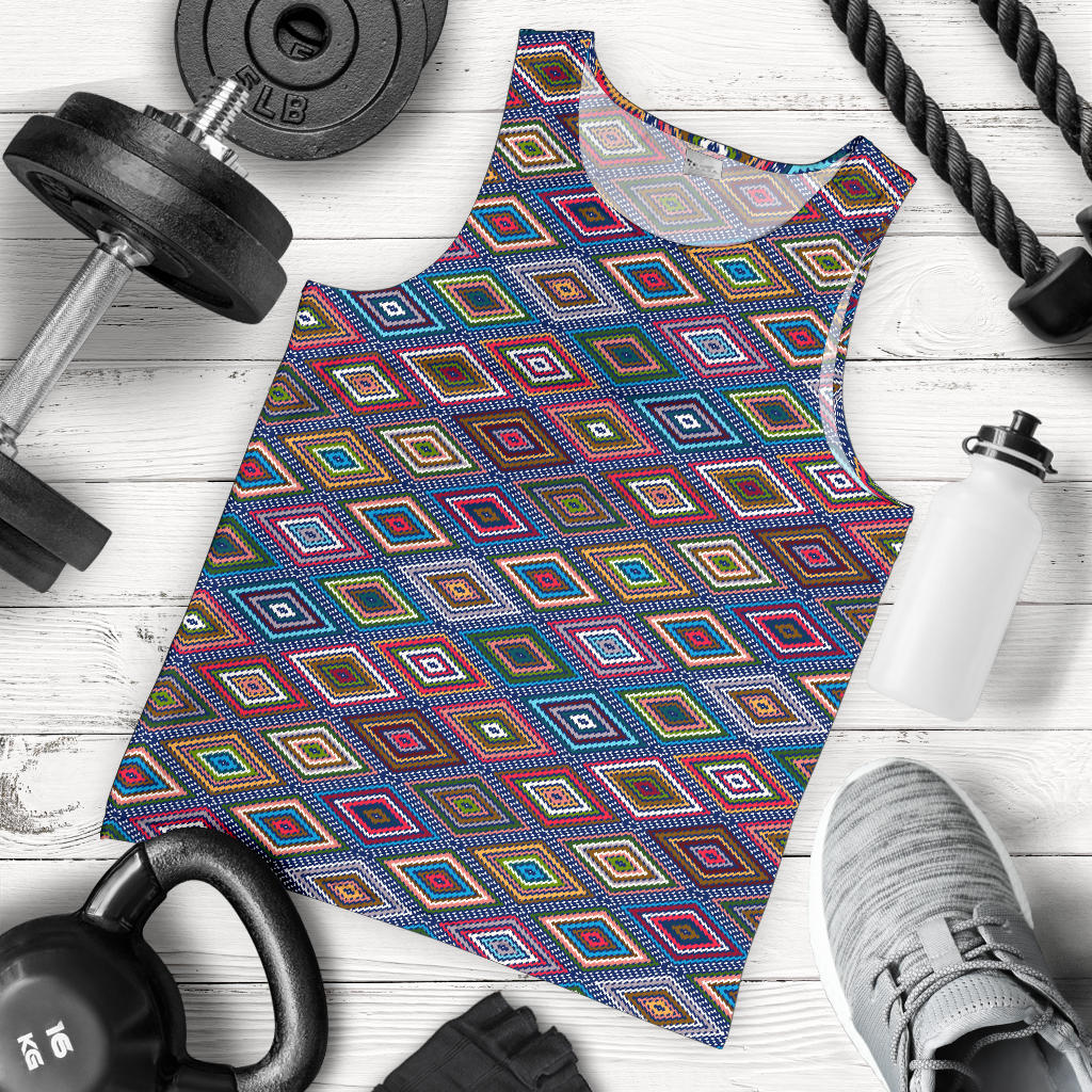 Southwestern Design Men Tank Top
