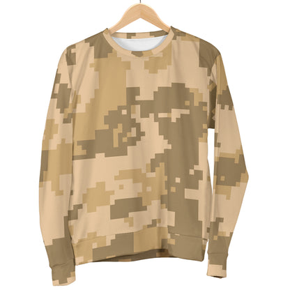 ACU Digital Desert Camouflage Women Long Sleeve Sweatshirt