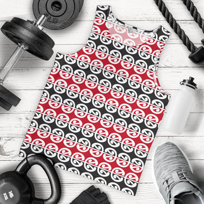 Maori Classic Themed Design Print Men Tank Top