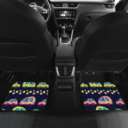 Camper Cute Camping Design No 3 Print Car Floor Mats Front Back