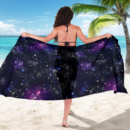 Cosmic Pattern Print Design 03 Sarong Pareo Wrap