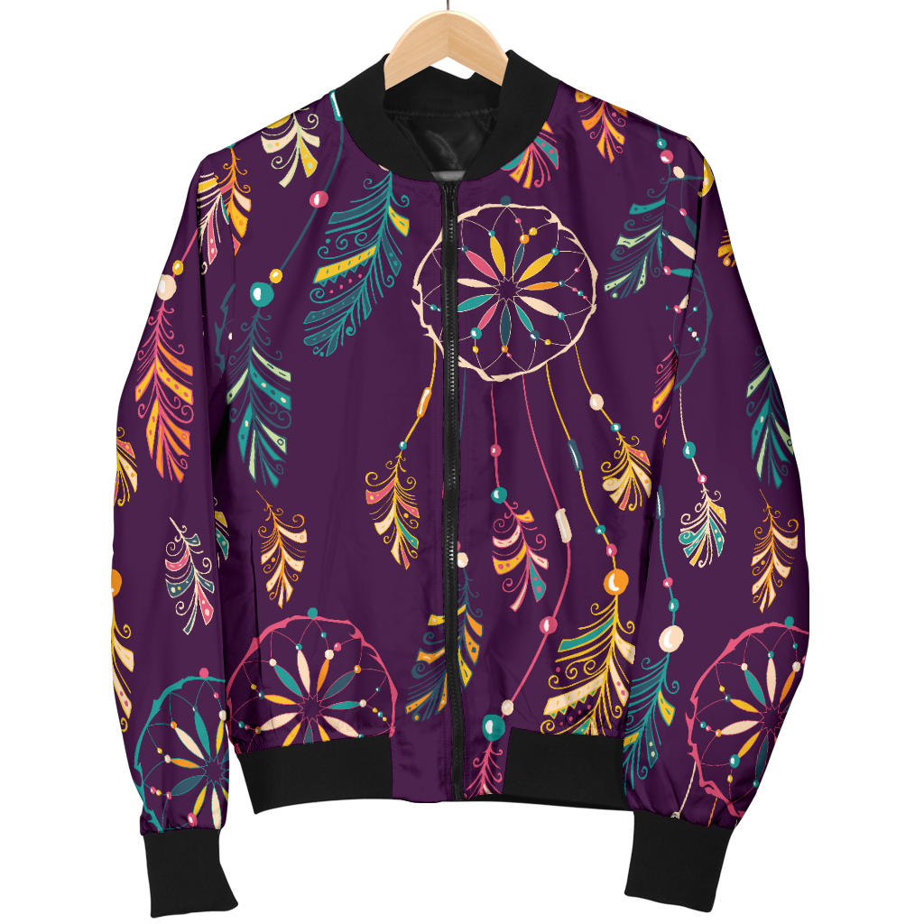 Dream Catcher Boho Design Men Bomber Jacket