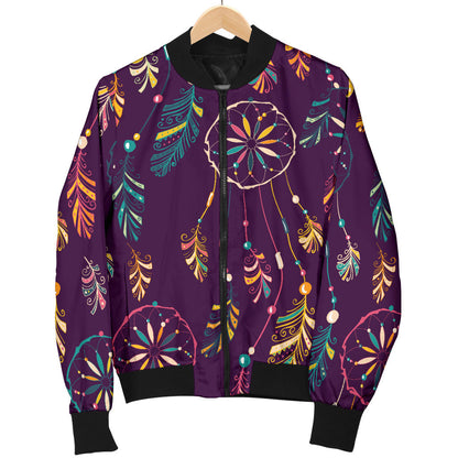 Dream Catcher Boho Design Men Bomber Jacket