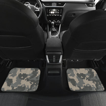 ACU Digital Camouflage Car Floor Mats Front Back