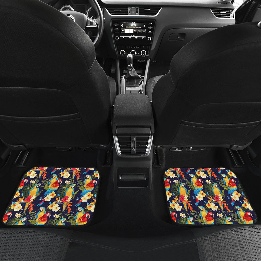 Parrot Themed Design Car Floor Mats Front Back