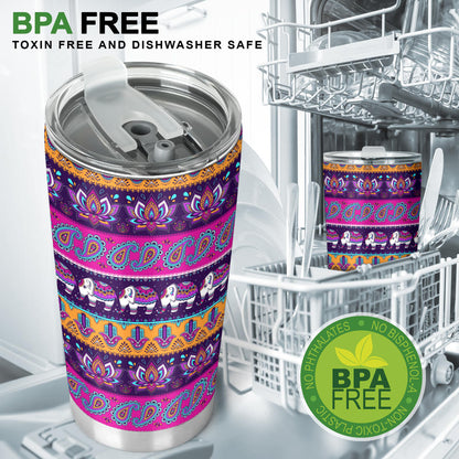 Boho Indian Style Pattern Tumbler