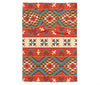 Aztec Red Print Pattern Adult Sleeve Blanket