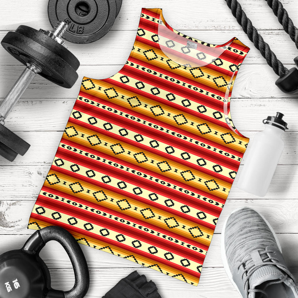 Serape Themed Men Tank Top
