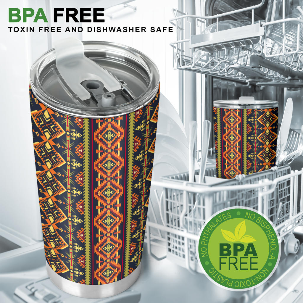 Kente Classic Design African Print Tumbler