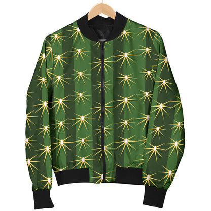 Cactus Skin Print Pattern Men Bomber Jacket