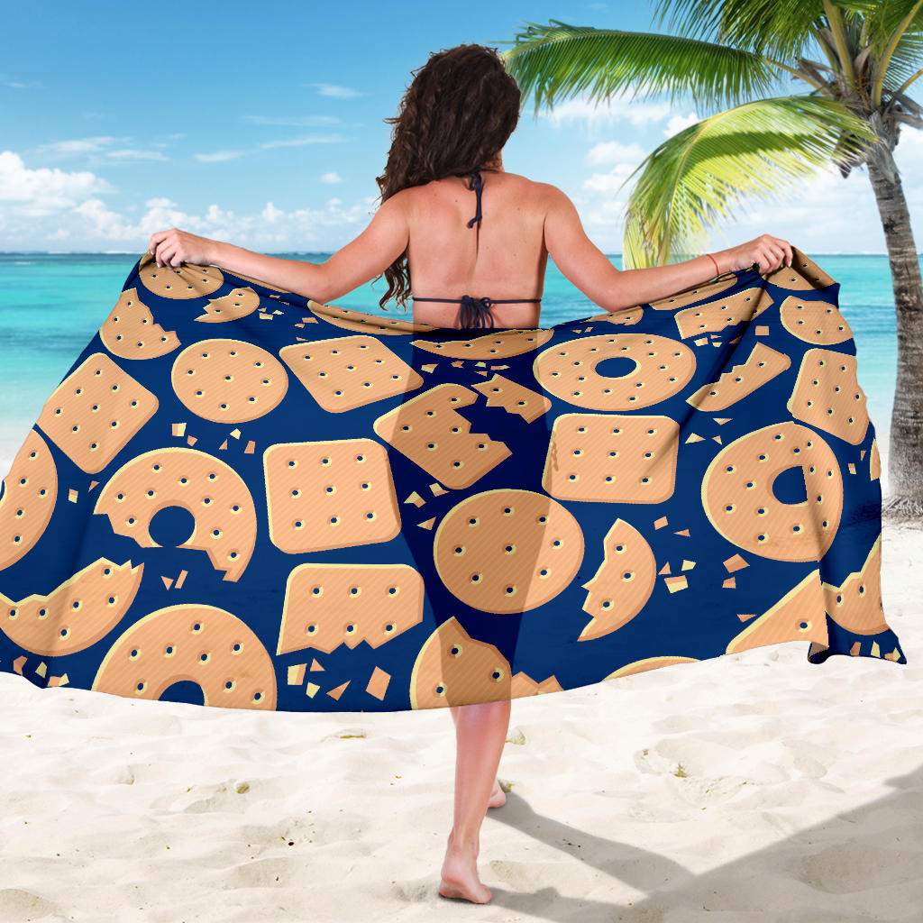 Cracker Pattern Print Design 03 Sarong Pareo Wrap