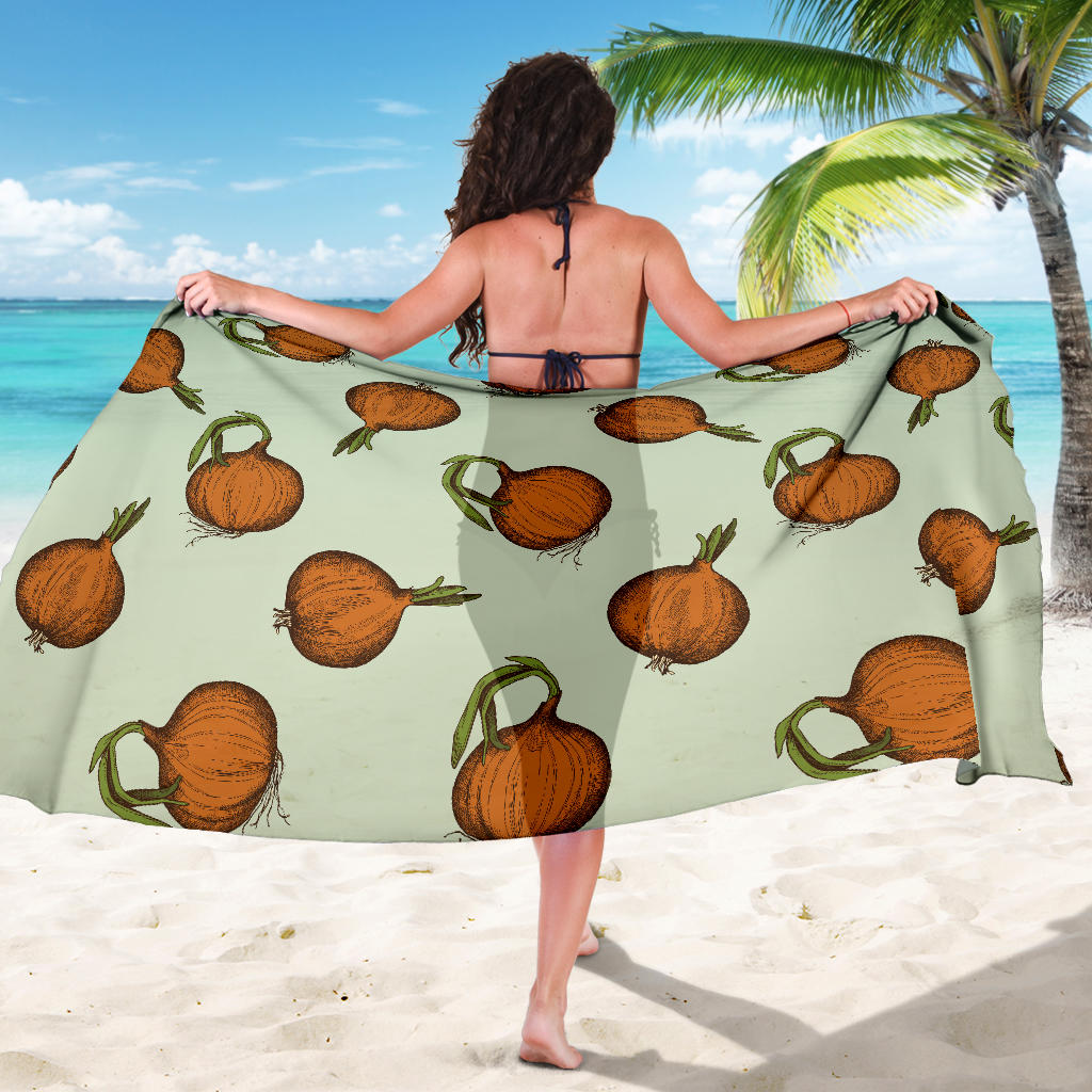Onion Pattern Print Design A05 Sarong Pareo Wrap