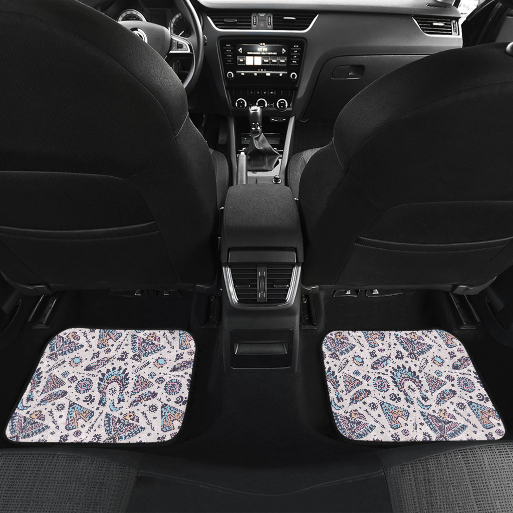 Eagles Native American Indian Symbol Car Floor Mats Front Back