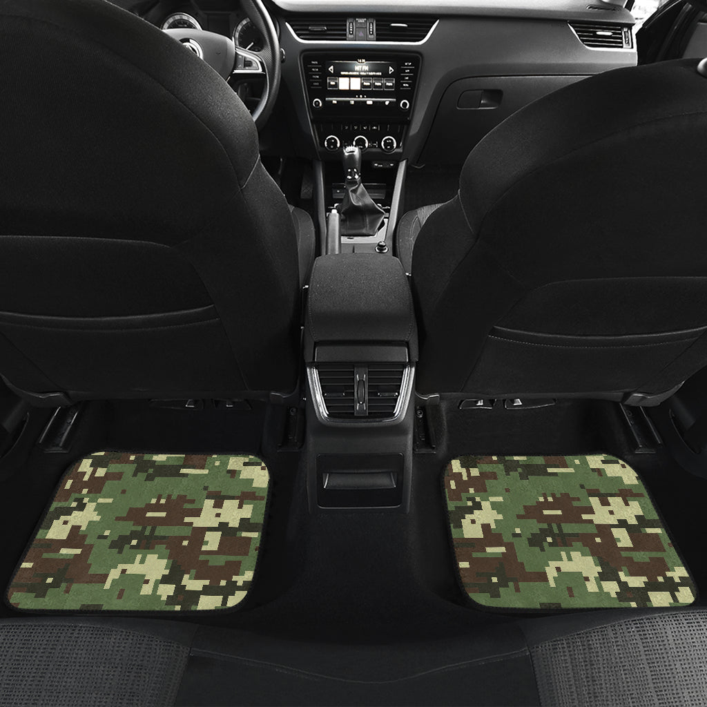 ACU Digital Army Camouflage Car Floor Mats Front Back