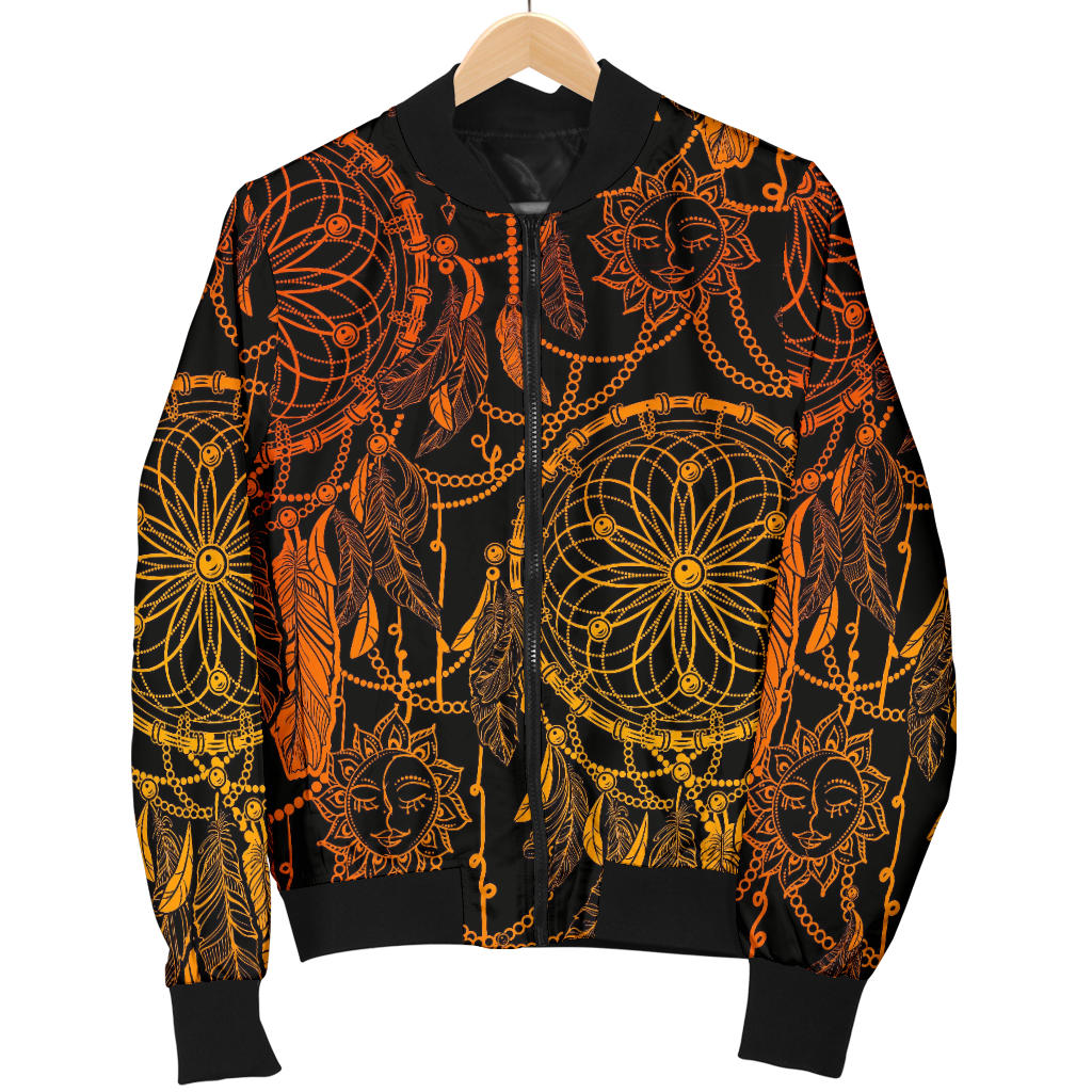 Dream catcher Sun and Moon Men Bomber Jacket