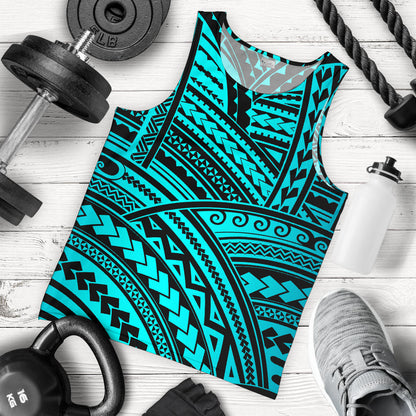 Polynesian Tribal Men Tank Top