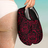 Red Rose Design Print Aqua Water Shoes